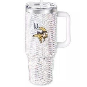NIB. NFL Minnesota Vikings Bling Colossal Tumbler